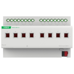 Aktor przełączający KNX 16A z pomiarem prądu 8-kanałowy
