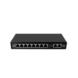 PoE Switch 8+2 Porty CLX-POE9010-FB