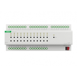 Wielofunkcyjny 24-kanałowy aktor KNX SECURE 10A