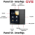PANEL KNX SMART TOUCH S3 grafitowy