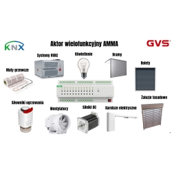 Wielofunkcyjny 4-kanałowy aktor KNX SECURE 6A